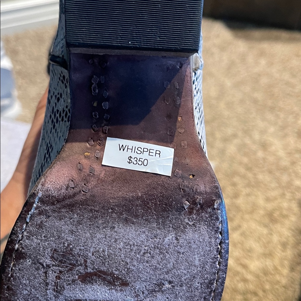 Freebird By Steven Whisper Tall Boots  In Black Snake - Picture 10 of 16